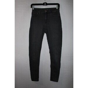 Mavi Gold Faded Black Denim Alissa High-Rise Super Skinny Jeans 25/30 Casual